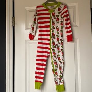 Hanna Andersson Grinch Pajama Sleeper 3T